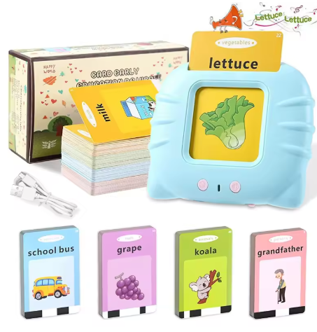 Talk, Learn & Play – Interactive Talking Flash Card Device