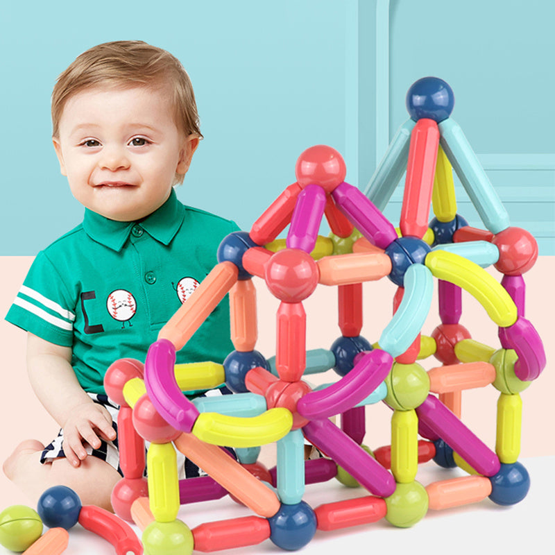 Magnetic Stick Toy Set - Build, Create and Play