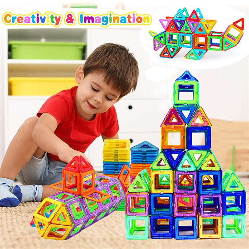 Magnetic Tile Set - Build & Imagine