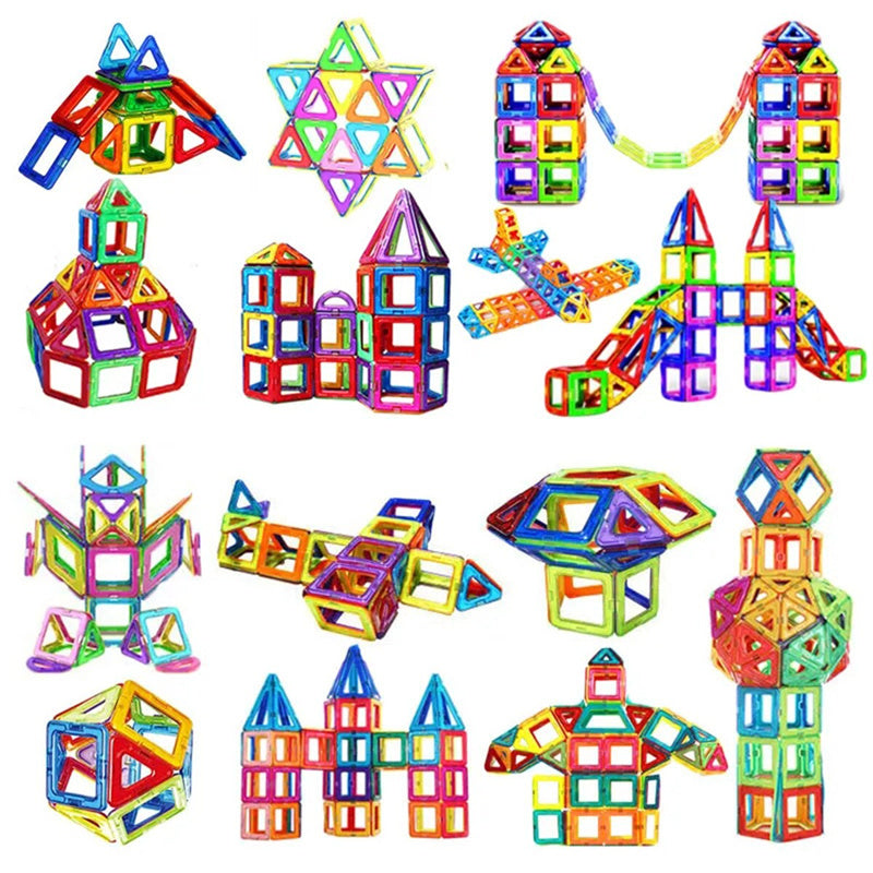 Magnetic Tile Set -  Build & Imagine
