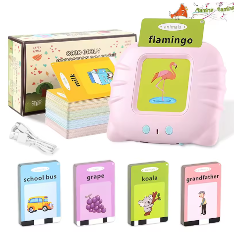 Talk, Learn & Play – Interactive Talking Flash Card Device