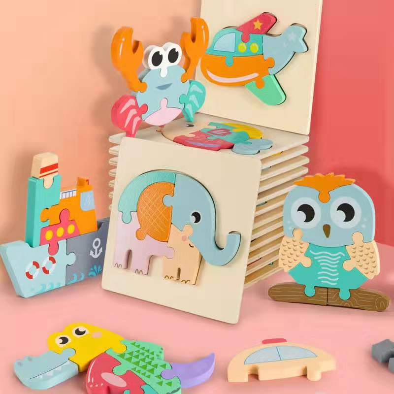 From Pieces to Play: Build Adorable 3D Animals  and Vehicles Puzzle