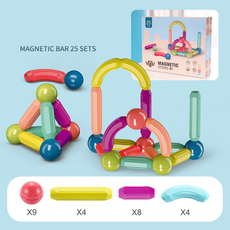 Magnetic Stick Toy Set - Build, Create and Play