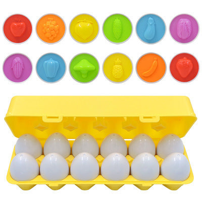 Shape Matching Eggs - Fun Learning Puzzle for Baby and Toddlers