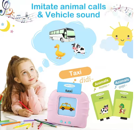 Talk, Learn & Play – Interactive Talking Flash Card Device
