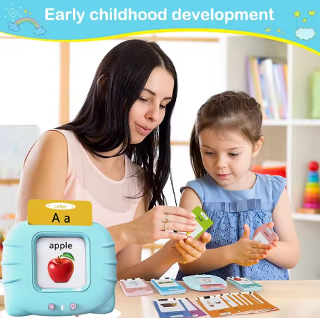 Talk, Learn & Play – Interactive Talking Flash Card Device