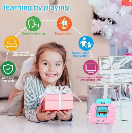 Talk, Learn & Play – Interactive Talking Flash Card Device